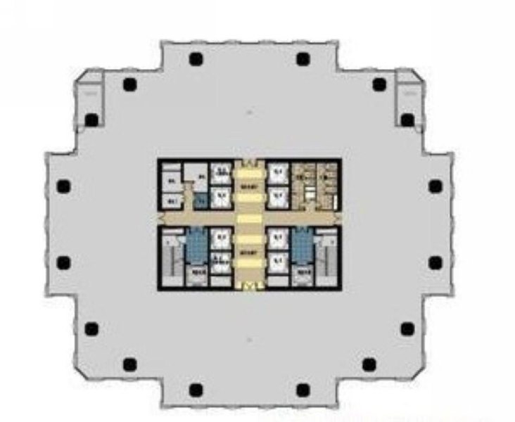 渣打银行大厦平面图 渣打银行大厦平面图